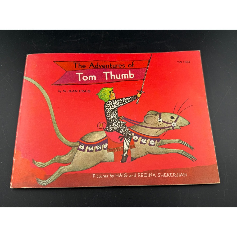 The Adventures of Tom Thumb: M Jean Craig, 1972 Scholastic TW 1564, Vintage Book